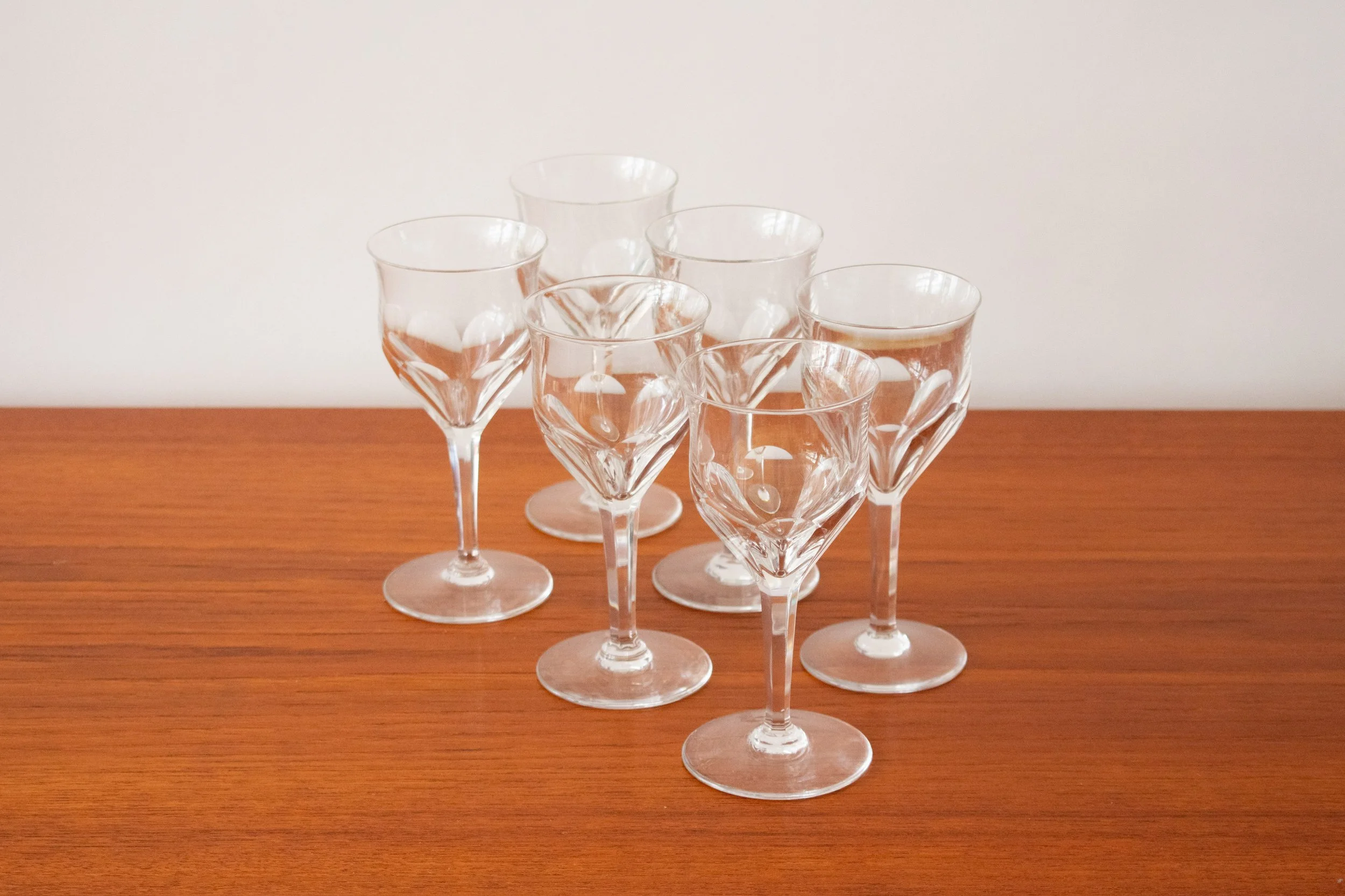 Val St. Lambert Crystal Glassware — RESIDE
